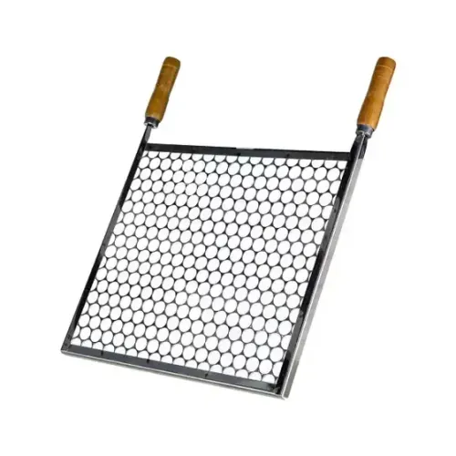 Grelha moeda galvanizada para churrasqueira