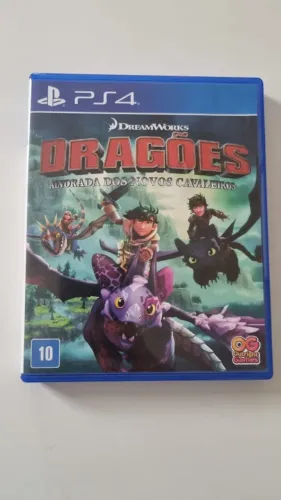 Jogo Dragões Alvorada dos Novos Cavaleiros PS4 Mídia Física Original Impecável Usado