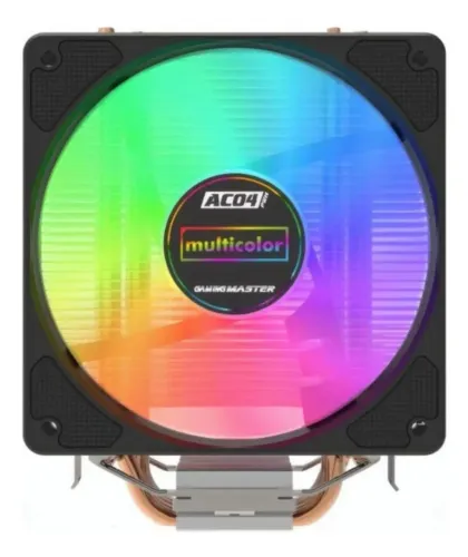 Cooler Led Multicolor K-mex Ac04 - Led Multicolor - Intel / AMD Loja Coimbra - Instalamos
