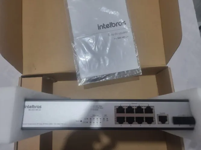 Switch Gerenciável 8 Portas Intelbras