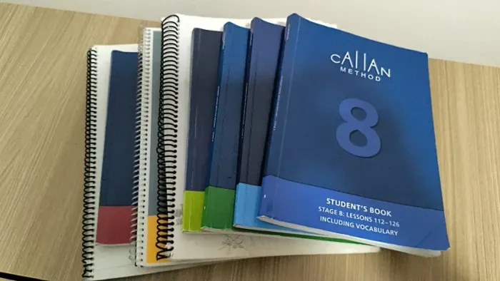 Livros de Inglês Método  Callan 