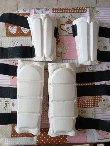 Conjunto proteção caneleira e antebraço lutas