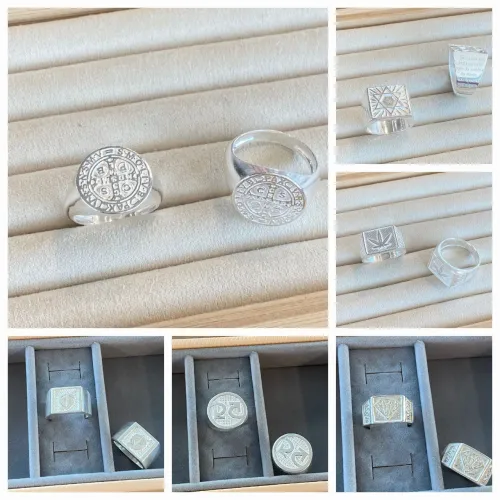 Anéis de prata - coleção completa