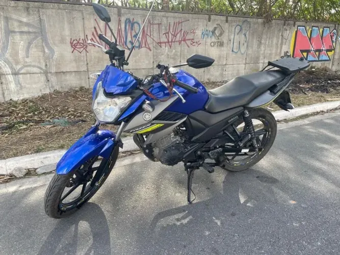 Yamaha Fazer 150 2021 Ubs Flex - Cor Azul - Econômica
