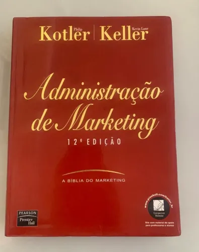 livro administração de marketing kotler keller 12ª edição