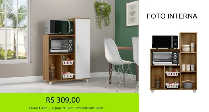 Fruteira uma porta - Mega oferta