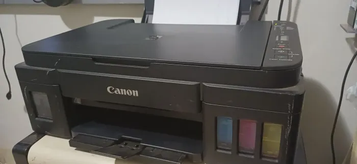 Estragada Impressora Canon G31 da pra tirar peças 11 PixMa R$150,
