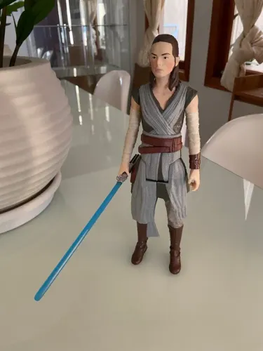 Boneco 30cm Star Wars Rey - Os Últimos Jedi