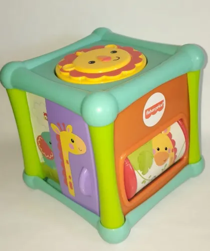 Cubo didático de Atividades Fisher-Price