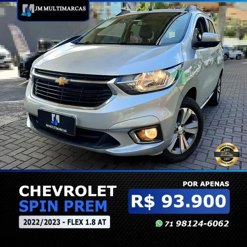 CHEVROLET SPIN 1.8 PREMIER 8V FLEX 4P AUTOMÁTICO