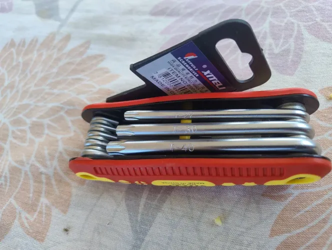 Jogo de Chaves Torx Xitelli 8 em 1