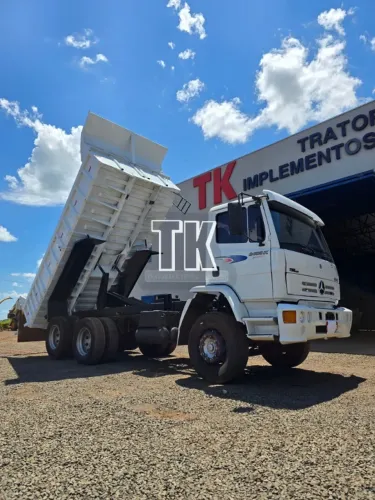 Caminhão Caçamba MB 2423 k 2001 Reduzido - Tk Tratores Nova Andradina-MS