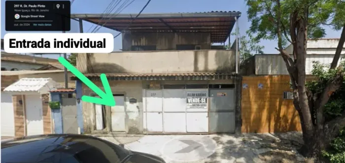 Alugo kitnet independente. Bairro: Rancho Novo, Nova Iguaçu/RJ
