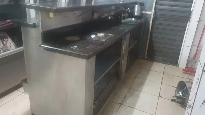 Balcão para Comércio em Aço Inox