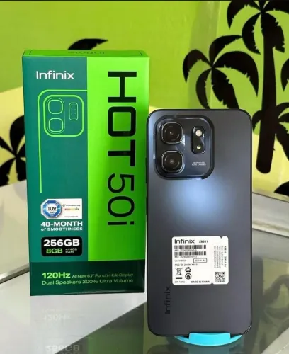 Infinix Hot 50i - 256Gb/4Ram - Celular lacrado Novo - Melhores ofertas 