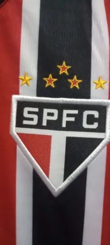 4 camisas sas e 1 moleton de Futebol São Paulo SPFC