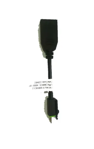 Adaptador mini-displayport para displayport grande.