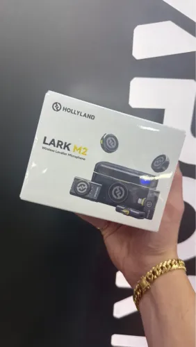 Microfone Lapela Hollyland Lark M2 - Combo