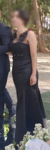Vestido para festa  - preto