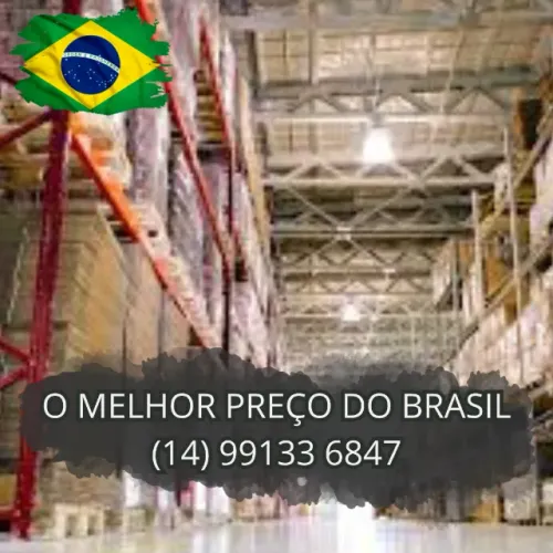 Porta palete estante de aço p/ galpão de armazenagem