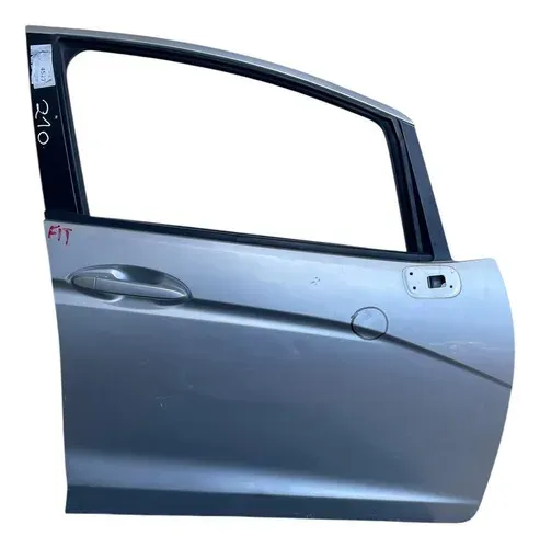 Porta Honda Fit 2014/2017 Dianteira Direita Prata