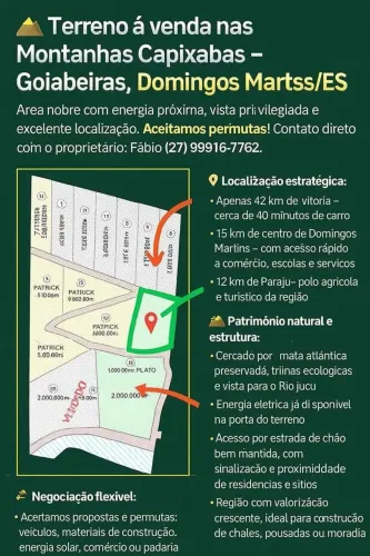 Black sítio Energia elétrica disponível - Aceitamos permutas e trocas -  direto DONO