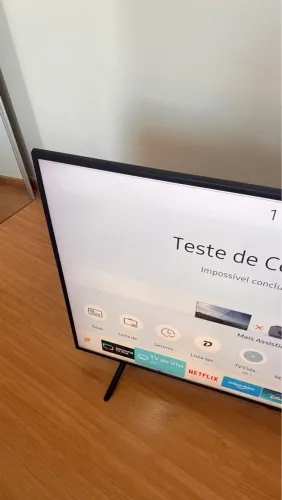 Smart TV Samsung - Teste de Co