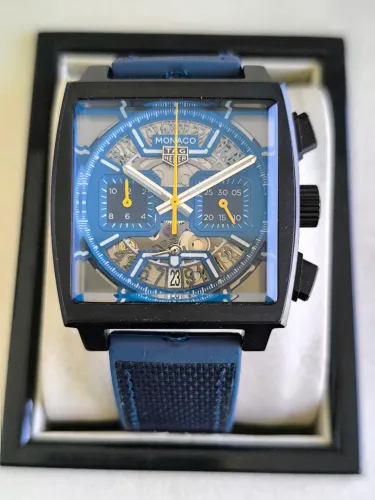 Relógio Tag Heuer Mônaco Black Editions Exclusivo 