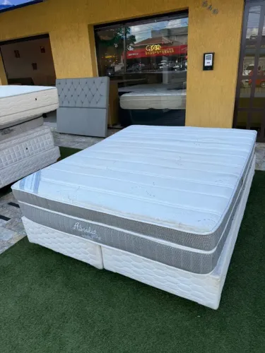 Cama Box Casal - ENTREGO!!