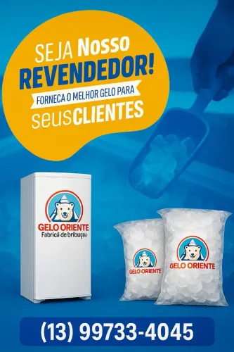 Seja Revendedor de Gelo Oriente!