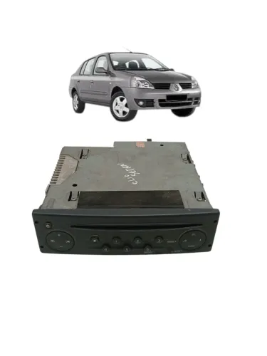 Radio Multimídia Renault Clio Sedan 1.0 2003 )riginal
