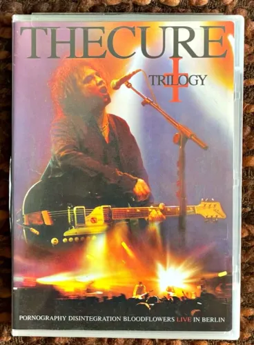THE CURE TRILOGY DVD DUPLO IMPORTADO PORNOGRAPHY DISINTEGRATION e BLOODFLOWERS LIVE BERLIN