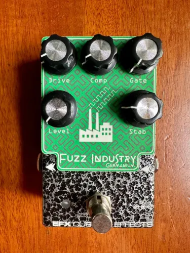 ギター FUZZ FACTORY clone ... Candy Green ギター FUZZ FACTORY clone  Candy Green ZVex Fuzz Factory