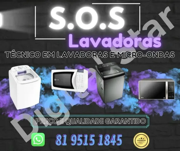 SOS Lavadoras - Técnico em Lavadoras e Micro-ondas