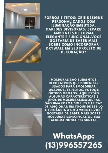 SOMOS DA ALMEIDA GESSO GRAFIATO LTDA WHATSAPP: *.<br>