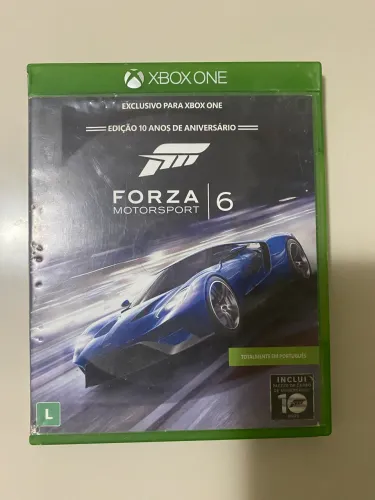 JOGO FORZA 6 XBOX OXE MÍDIA FÍSICA