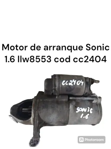 Motor de arranque chevrolet sonic 1.6