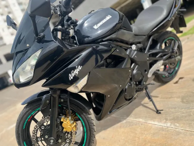 NINJA 650R - PEGO MOTO MENOR CC NOVA DE ANO.