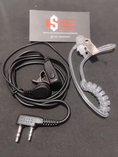 Fone para rádio comunicador 