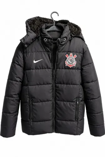 Jaqueta Corinthians Estofada