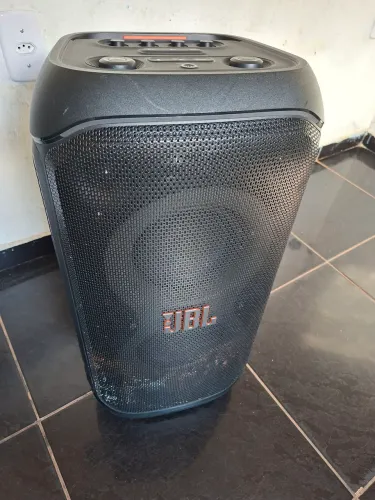 JBL PARTY-BOX STAGE 320 DE 240W RMS..USADA..BEM CONSERVADA..COM NOTA FISCAL
