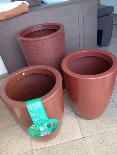 Kit Vaso de Planta Linha Luxo