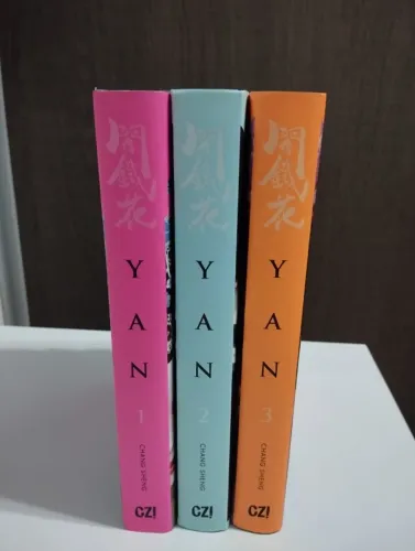 Yan - coleção completa em 3 volumes (editora Comix Zone)