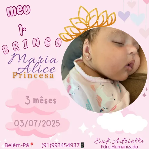 Primeiro brinco