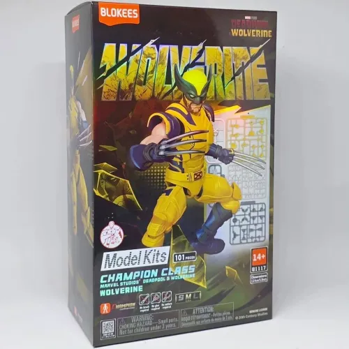 Action Figure Blokees Wolverine novo