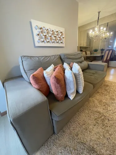 Sofá Retrátil Confortável 2,50 metros