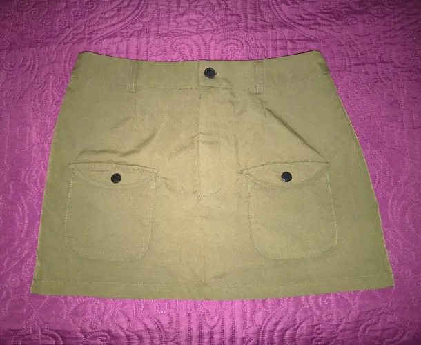 Saia Cargo Verde Militar Shein Nova Tam. M