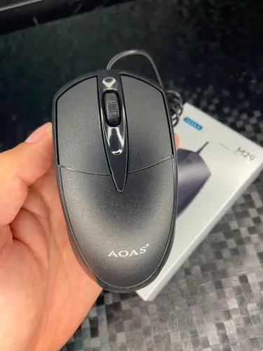 MOUSE COM FIO USB 1600DPI AOAS M29