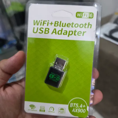 Adaptador USB Wifi + Bluetooth para Computador, Pc Gamer, Notebook, AMD, Intel, Desktop
