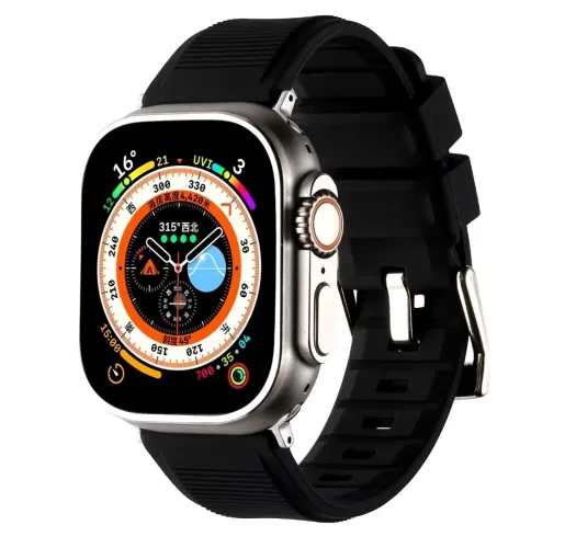 Pulseira para apple watch resistente com fivela de metal 